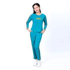 Đồ bộ nữ mặc nhà kiểu quần dài tay dài cotton 183p 3211