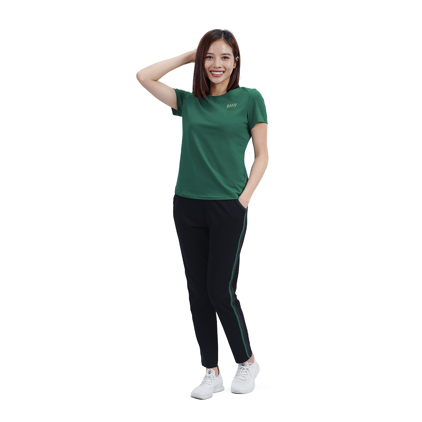 Đồ bộ nữ mặc nhà kiểu quần dài tay ngắn cotton 023p 3276