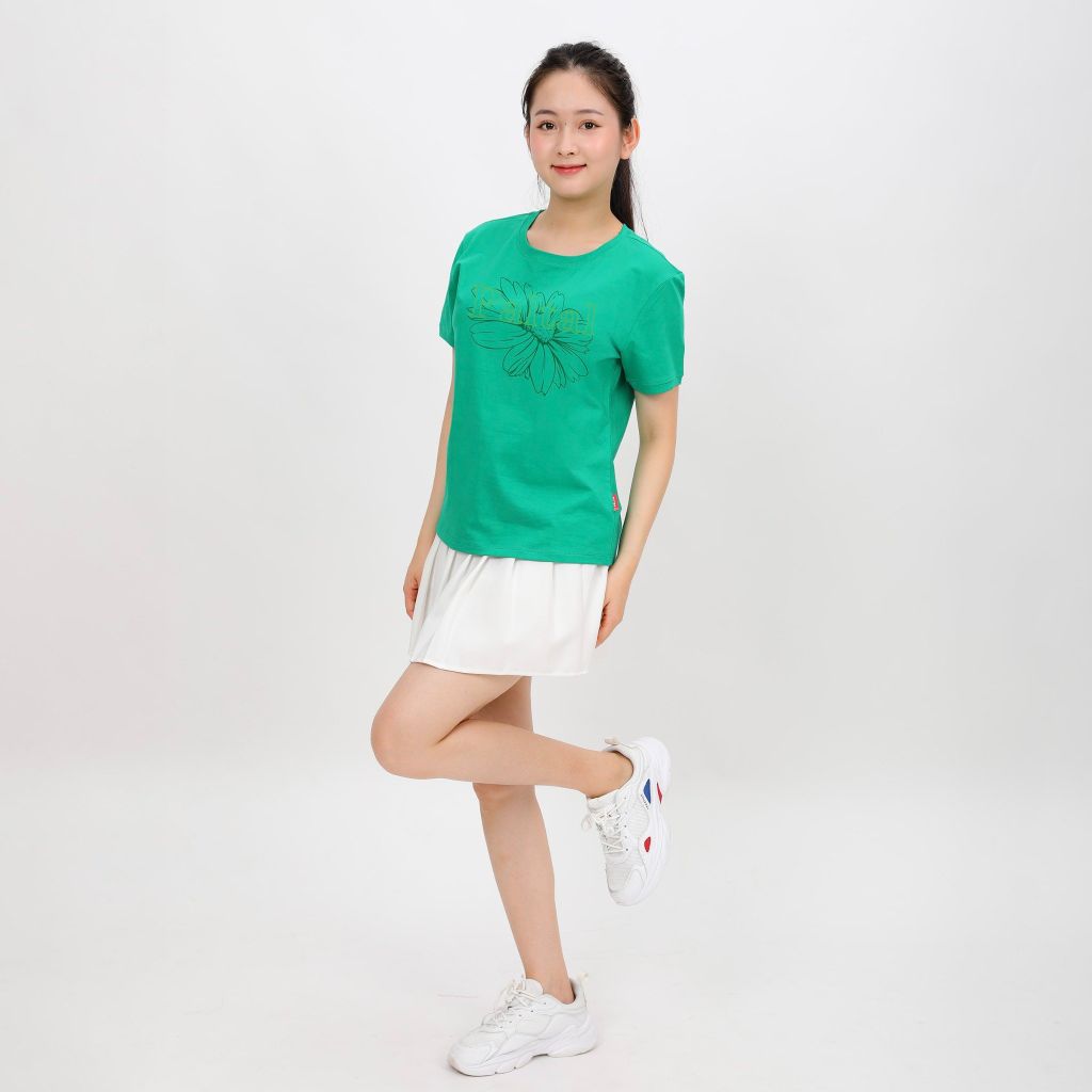 Áo thun nữ tay ngắn vải cotton cao cấp 020p 1914