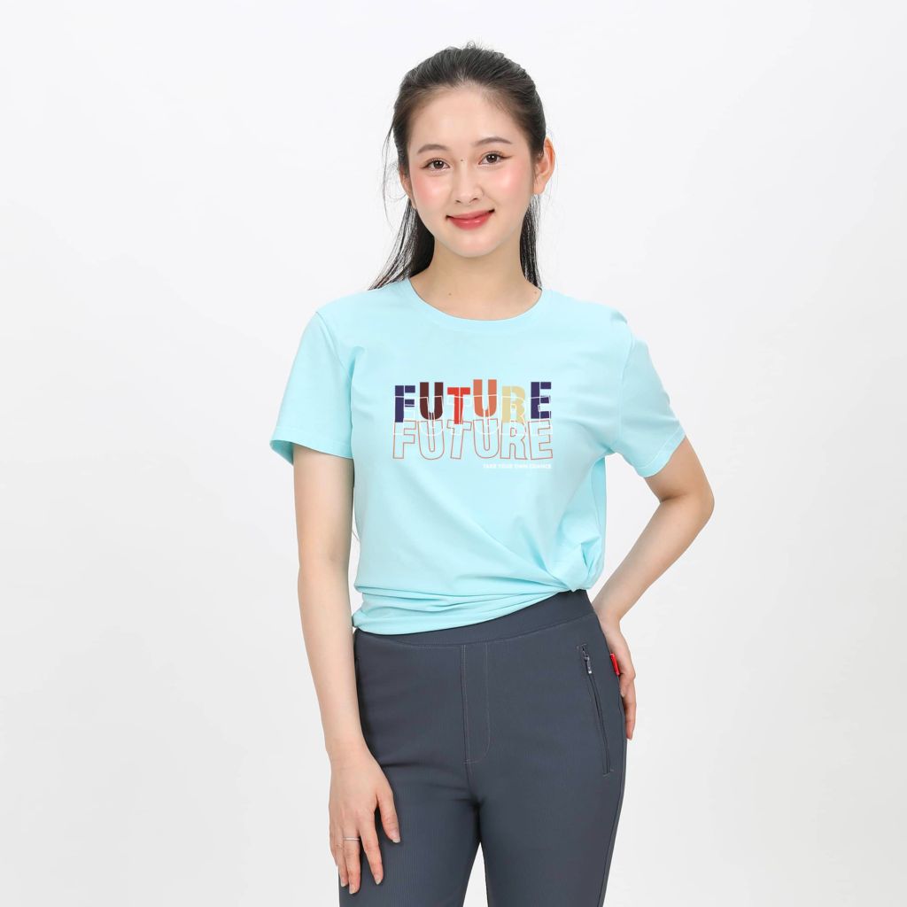 Áo thun tay ngắn form suông cotton 020p 0883