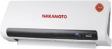  Máy sưởi gốm Nakamoto NK09, Hai chế độ công suất 1100W/2200W 