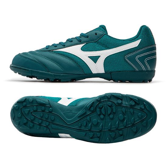 MIZUNO MORELIA SALA CLUB TF MIDNIGHT GREEN/WHITE
