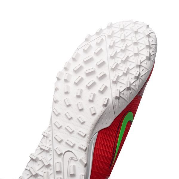 Nike Mercurial Superfly 8 Academy TF Spectrum - Bright Crimson/Metallic Silver