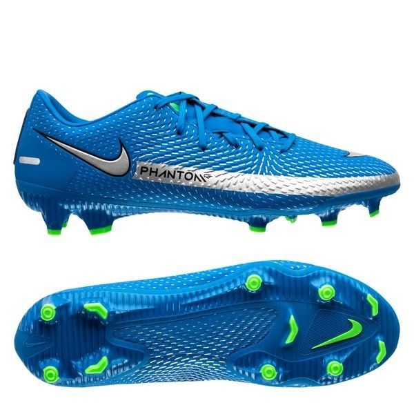 Nike Phantom GT Academy MG Spectrum - Photo Blue/Metallic Silver/Rage Green