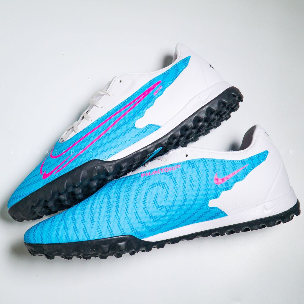 Giày đá bóng Nike Phantom GX Academy TF Blast - Baltic Blue/Pink Blast/White/Laser DD9477-446