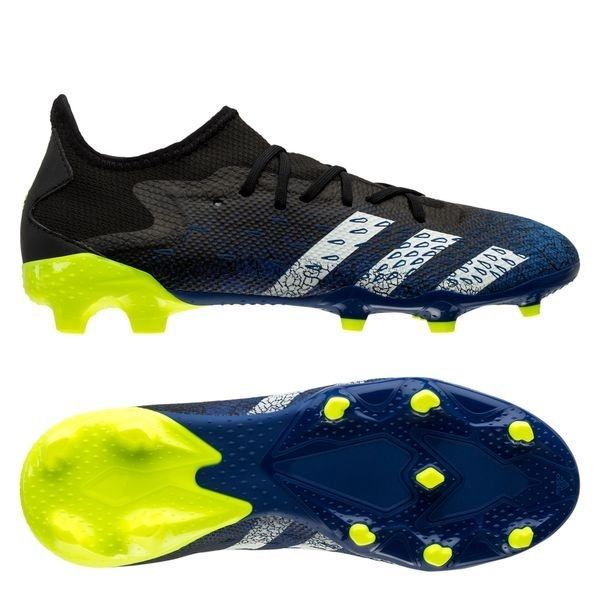adidas Predator Freak .3 Low FG/AG Superlative - Core Black/Footwear White/Solar Yellow