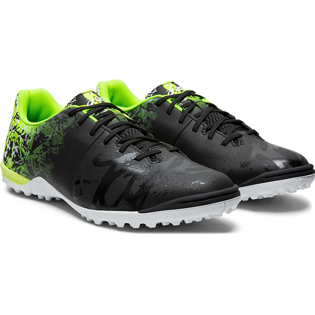 ASICS TOQUE 6 TF - Black/Safety Yellow