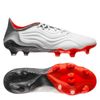 Giày đá bóng adidas Copa Sense .1 FG WhiteSpark - Footwear White/Solar Red/Iron Metal FY6208