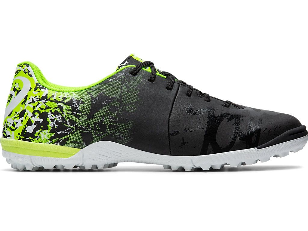 ASICS TOQUE 6 TF - Black/Safety Yellow