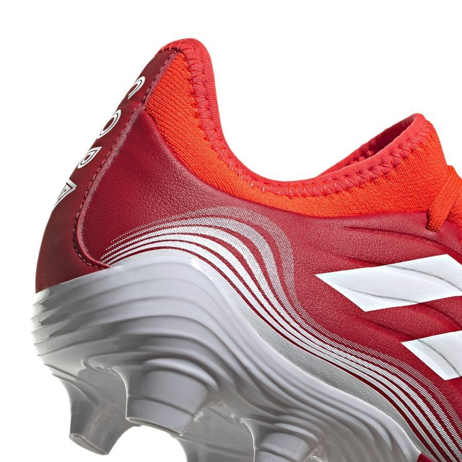 adidas Copa Sense .3 FG Meteorite - Red/Footwear White/Solar Red