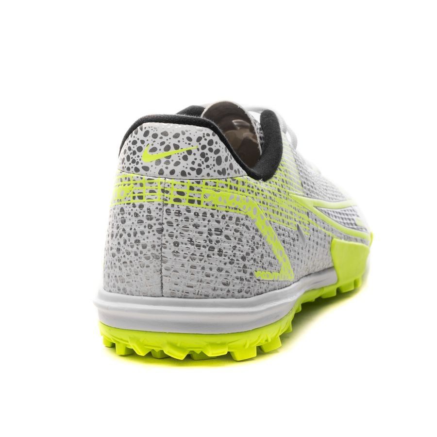 Nike Mercurial Vapor 14 Academy TF Silver Safari - White/Black/Metallic Silver/Volt