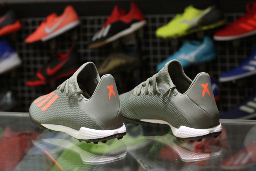 adidas X 19.3 TF Encryption - Legion Green/Solar Orange/Core White