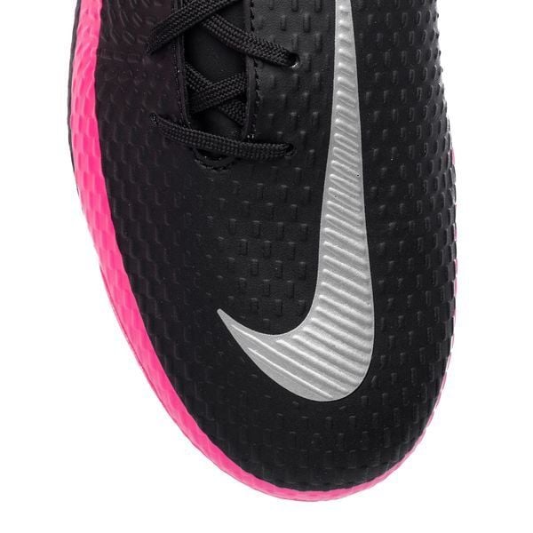Nike Phantom GT Academy MG - Black/Metallic Silver/Pink Blast