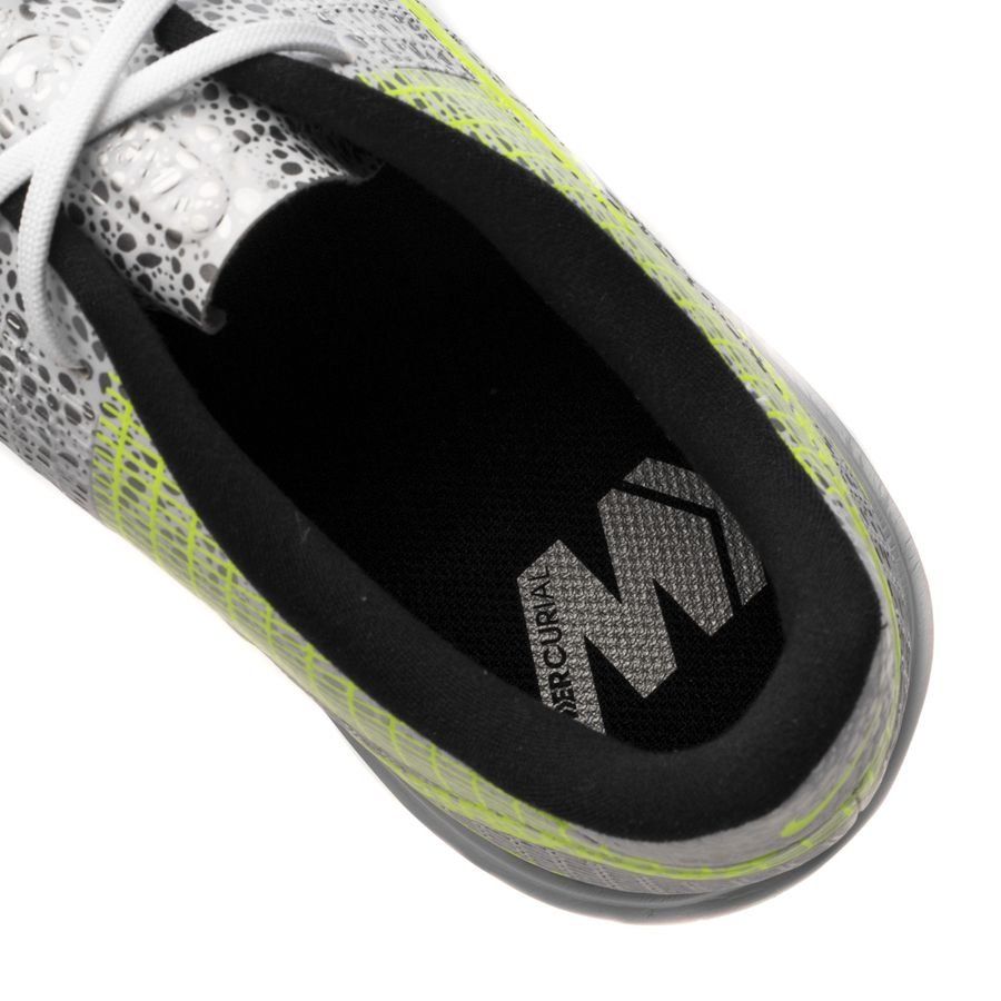 Nike Mercurial Vapor 14 Academy TF Silver Safari - White/Black/Metallic Silver/Volt
