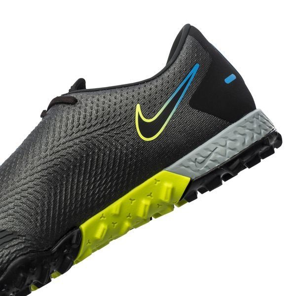 Nike Phantom GT Pro TF Black x Prism - Black/Cyber Yellow/Lite Photo Blue