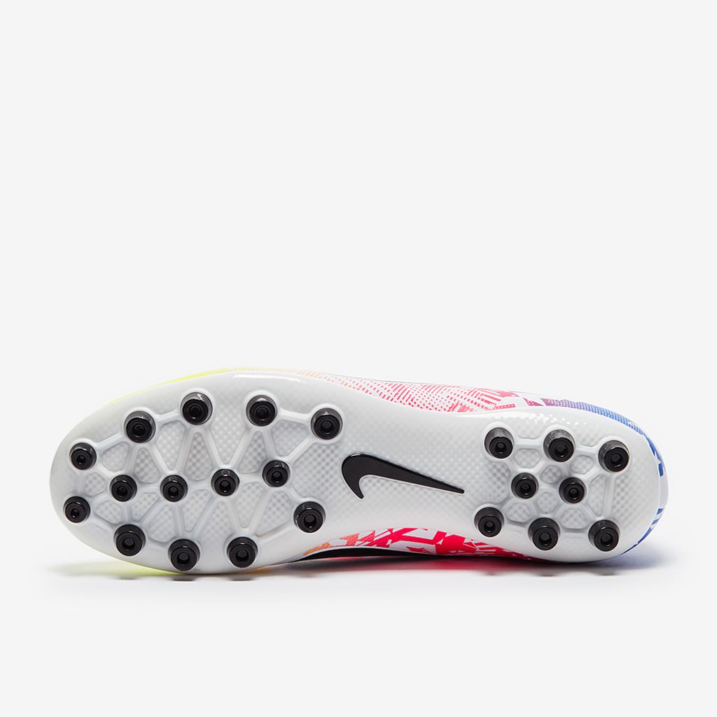 Nike Mercurial Vapor 13 Academy AG NJR Jogo Prismatico - White/Black/Racer Blue/Volt