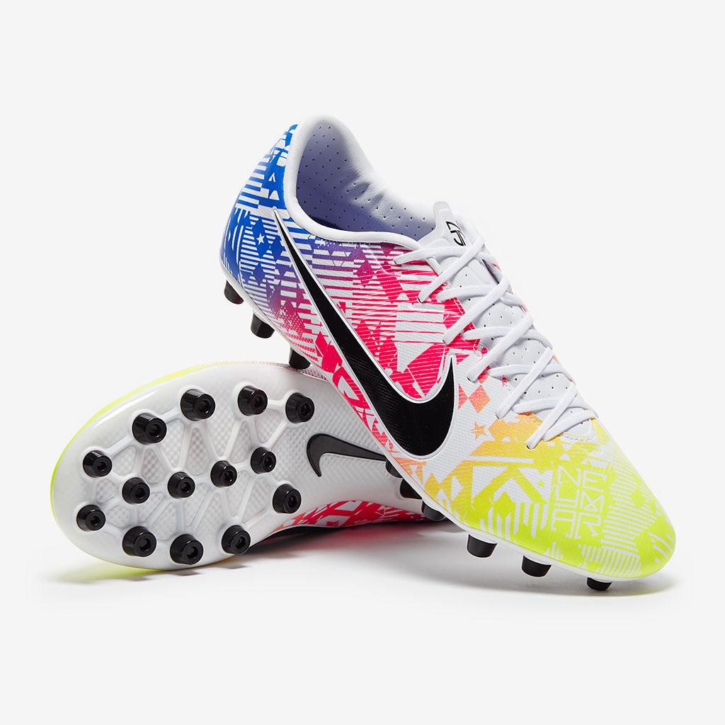 Nike Mercurial Vapor 13 Academy AG NJR Jogo Prismatico - White/Black/Racer Blue/Volt