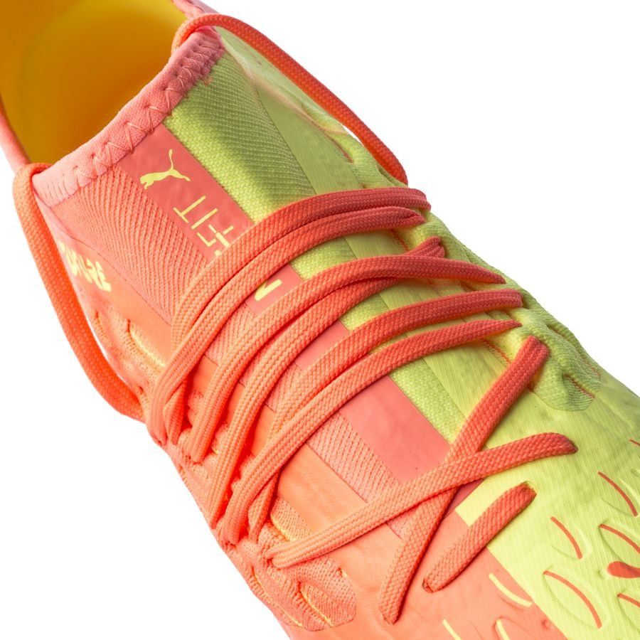 PUMA Future 5.3 Netfit FG/AG Rise - Energy Peach/Fizzy Yellow