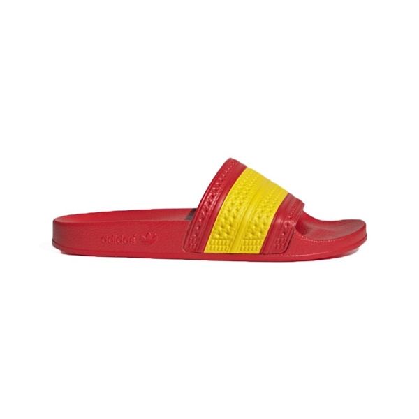 Dép chính hãng Adidas Adilette Spain - Red/Yellow