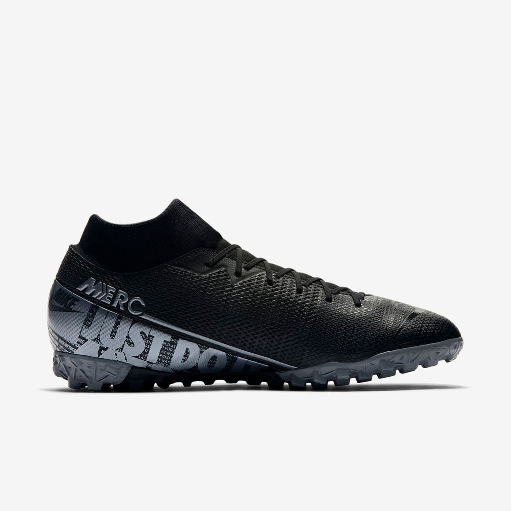 NIKE MERCURIAL SUPERFLY 7 ACADEMY TF UNDER THE RADAR - BLACK/METALLIC COOL GREY