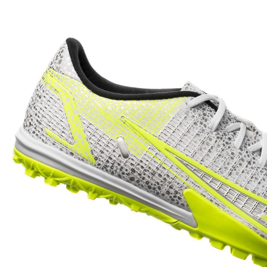 Nike Mercurial Vapor 14 Academy TF Silver Safari - White/Black/Metallic Silver/Volt