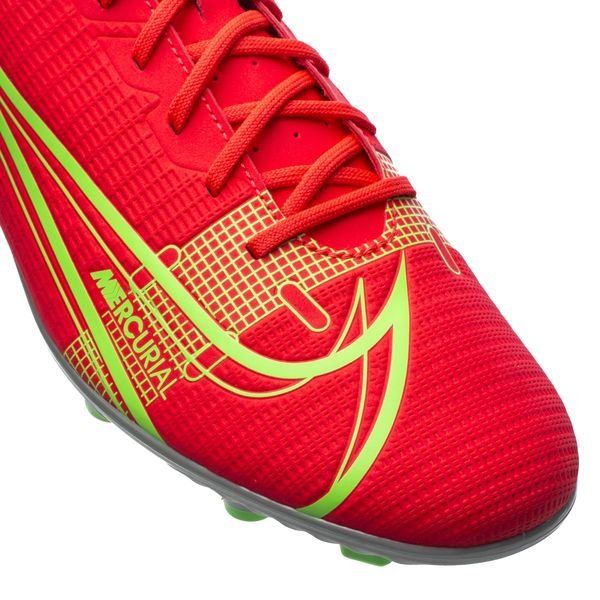 Nike Mercurial Vapor 14 Club MG Spectrum - Bright Crimson/Metallic Silver