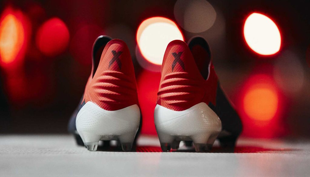 adidas X 18+ FG/AG Initiator - Core Black/Footwear White/Action Red