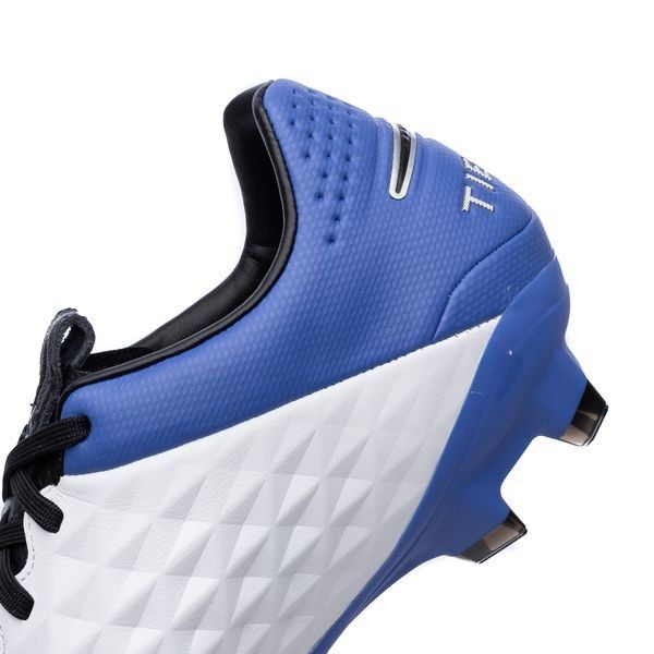 Nike Tiempo Legend 8 Pro FG Daybreak - White/Black/Hyper Royal/Metallic Silver