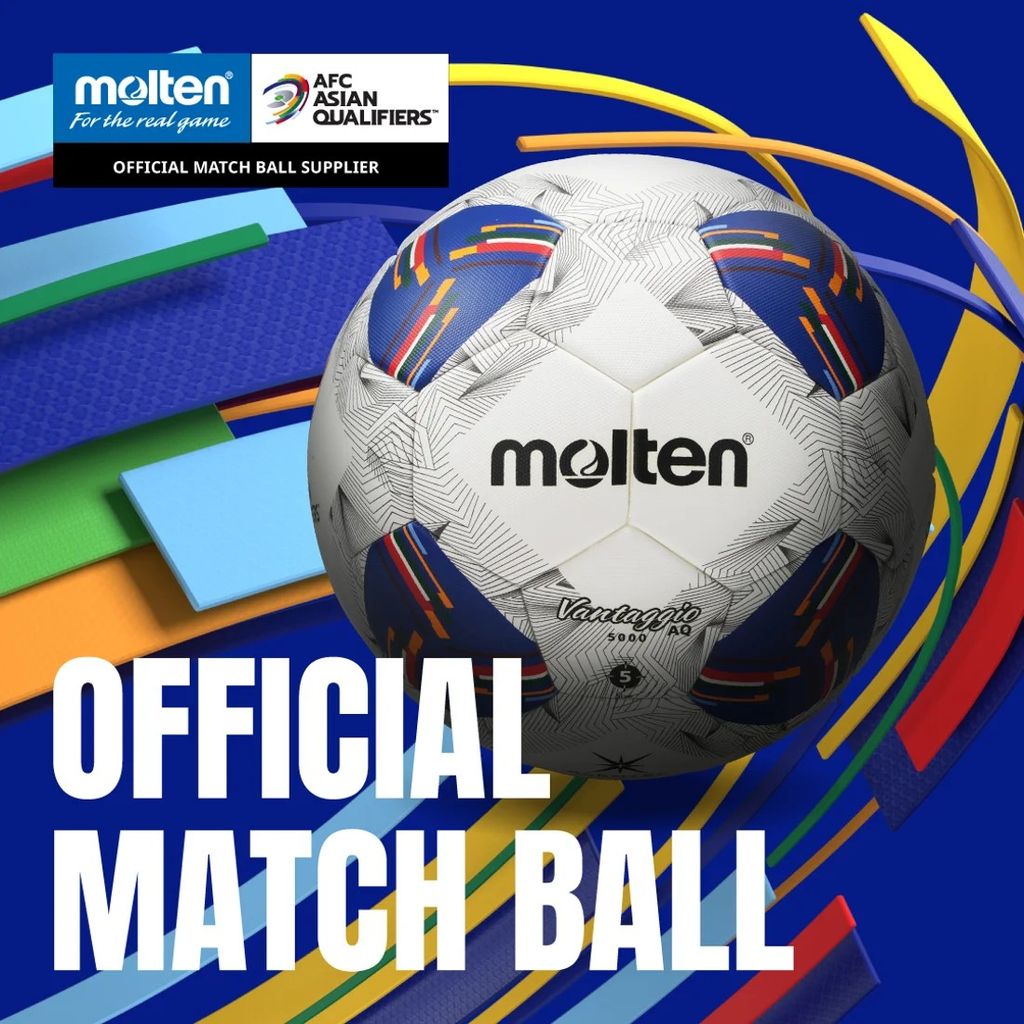 Quả Bóng đá Molten F5N5000-AA “Vòng loại FIFA World Cup 2026 – Khu vực Châu Á”” F5N5000-AA Limited Edition