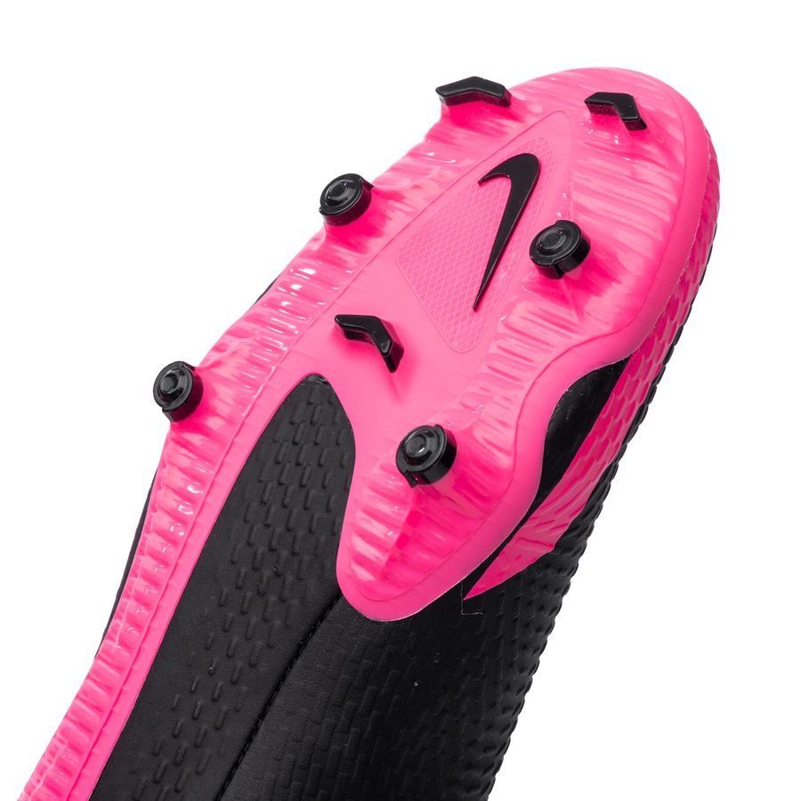 Nike Phantom GT Academy MG - Black/Metallic Silver/Pink Blast