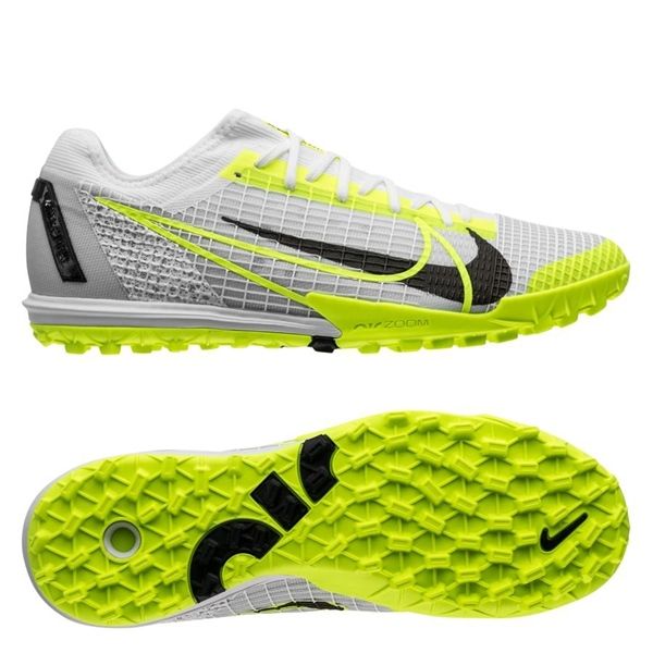 Nike Mercurial Zoom Vapor 14 Pro TF Silver Safari - White/Black/Metallic Silver/Volt