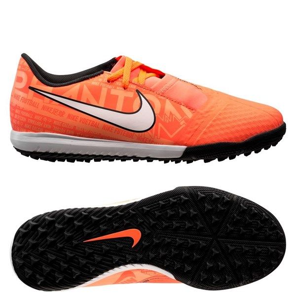 Nike Phantom Venom Academy TF Fire - Bright Mango/White/Orange Pulse Kids