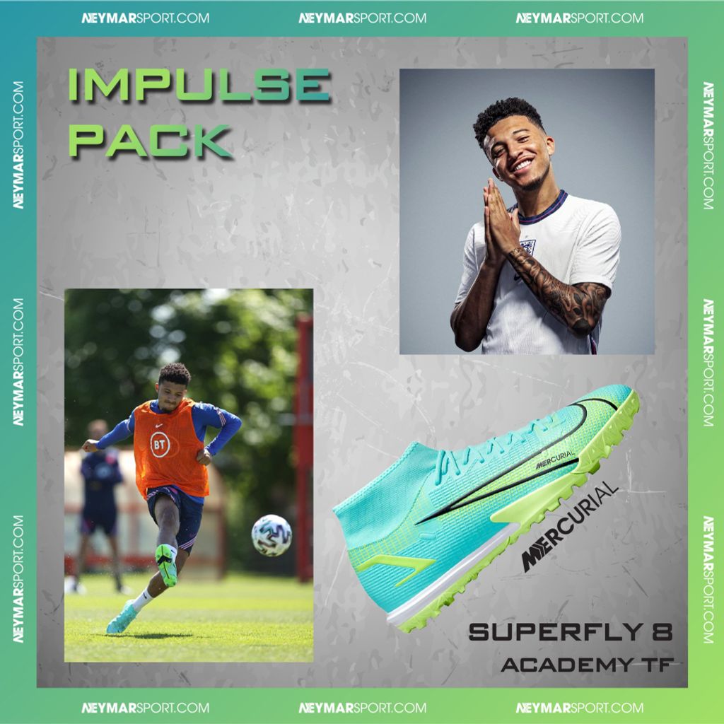 Nike Mercurial Superfly 8 Academy TF Impulse - Dynamic Turq/Lime Glow