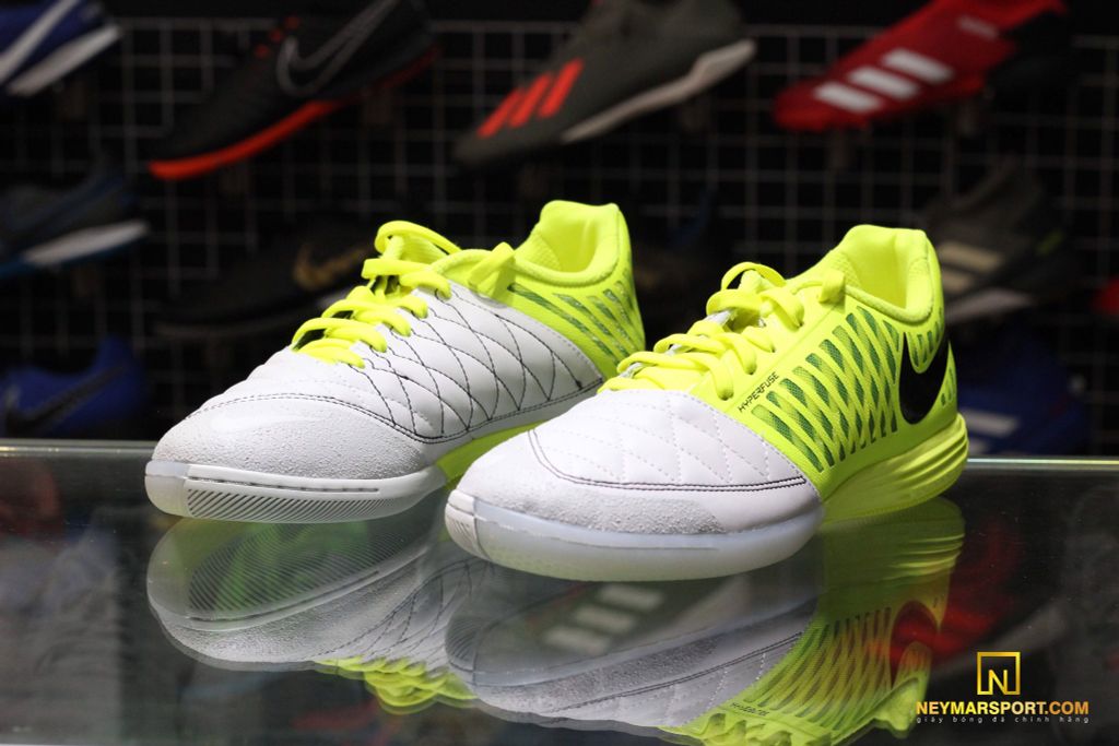 Nike Lunargato II IC - Lemon Venom/Black/White