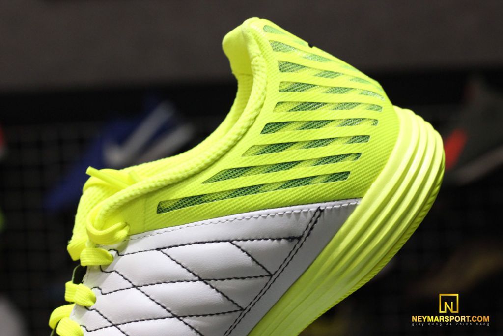 Nike Lunargato II IC - Lemon Venom/Black/White