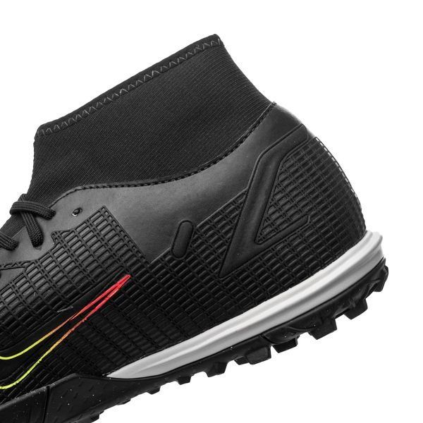 Nike Mercurial Superfly 8 Academy TF Black x Prism - Black/Cyber Yellow/Off Noir