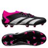 Giày đá bóng Adidas Predator Accuracy .3 Low FG Own Your Football - Core Black/Footwear White/Shock Pink GW4602