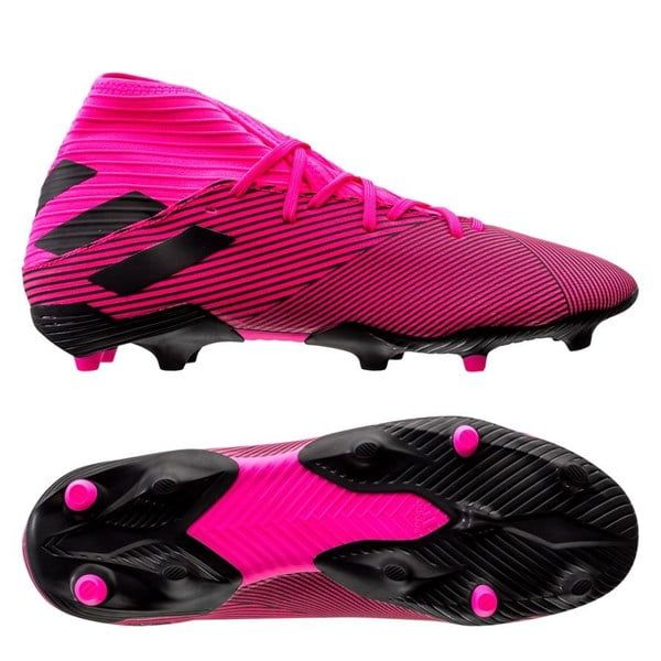 adidas Nemeziz 19.3 FG/AG Hard Wired - Shock Pink/Core Black