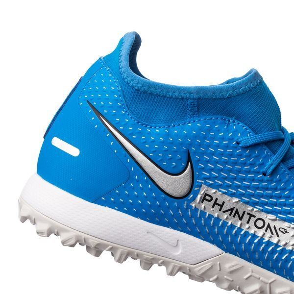 Nike Phantom GT Academy DF TF Spectrum - Photo Blue/Metallic Silver/Rage Green
