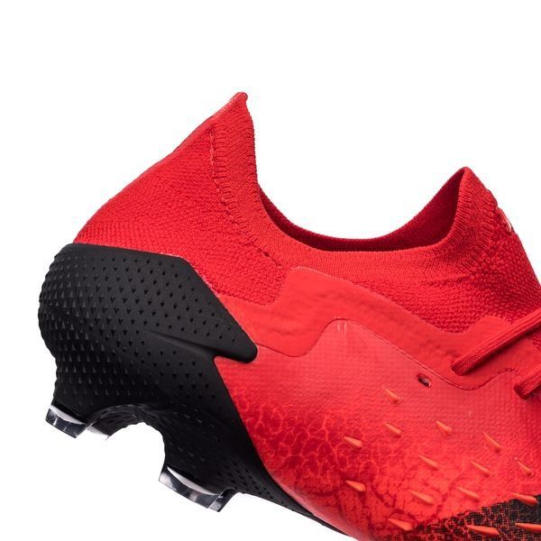 adidas Predator Freak .1 Low FG Meteorite - Red/Core Black/Solar Red