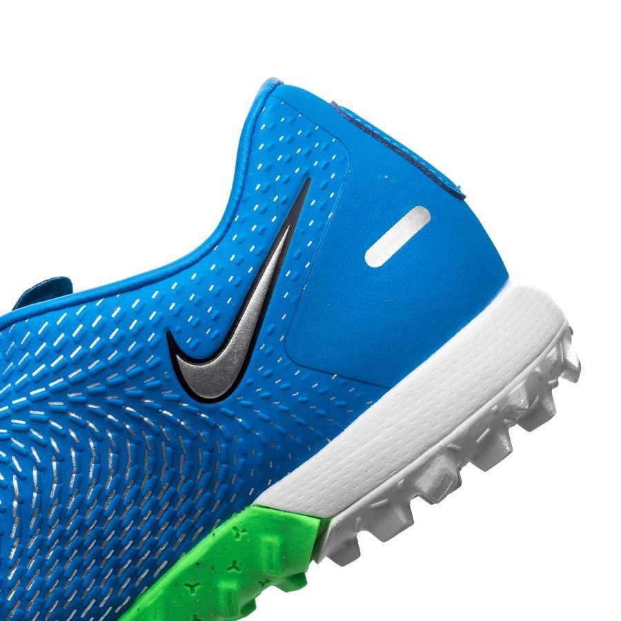Nike Phantom GT Academy TF Spectrum - Photo Blue/Metallic Silver/Rage Green