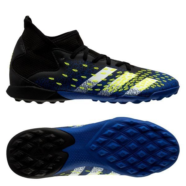 ADIDAS PREDATOR FREAK .3 TF SUPERLATIVE - CORE BLACK/FOOTWEAR WHITE/SOLAR YELLOW KIDS