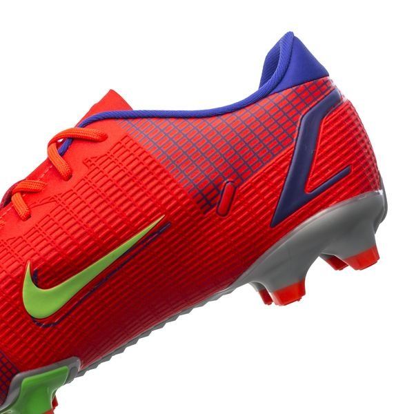 Nike Mercurial Vapor 14 Academy MG Spectrum - Bright Crimson/Metallic Silver Kids