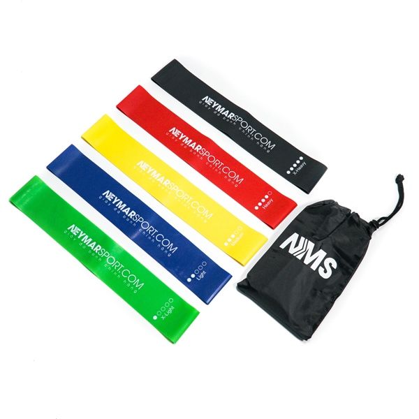 Bộ 5 dây kháng lực NEYMARSPORT kèm túi rút