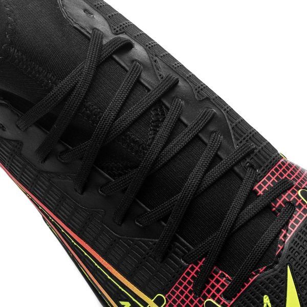 Nike Mercurial Superfly 8 Academy TF Black x Prism - Black/Cyber Yellow/Off Noir