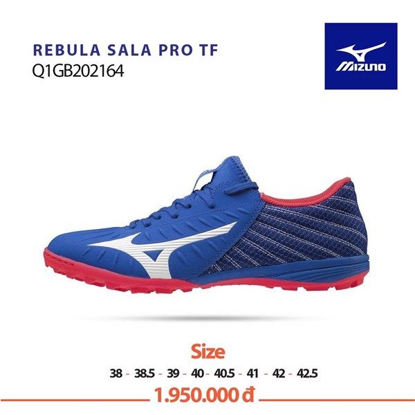 Mizuno Rebula Sala Pro AS TF - Blue/White/Red