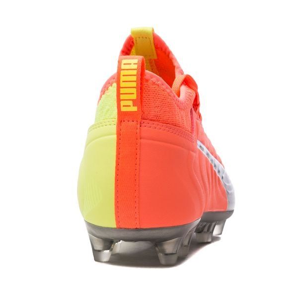 PUMA One 20.3 FG/AG Rise - Energy Peach/Fizzy Yellow/PUMA Aged Silver