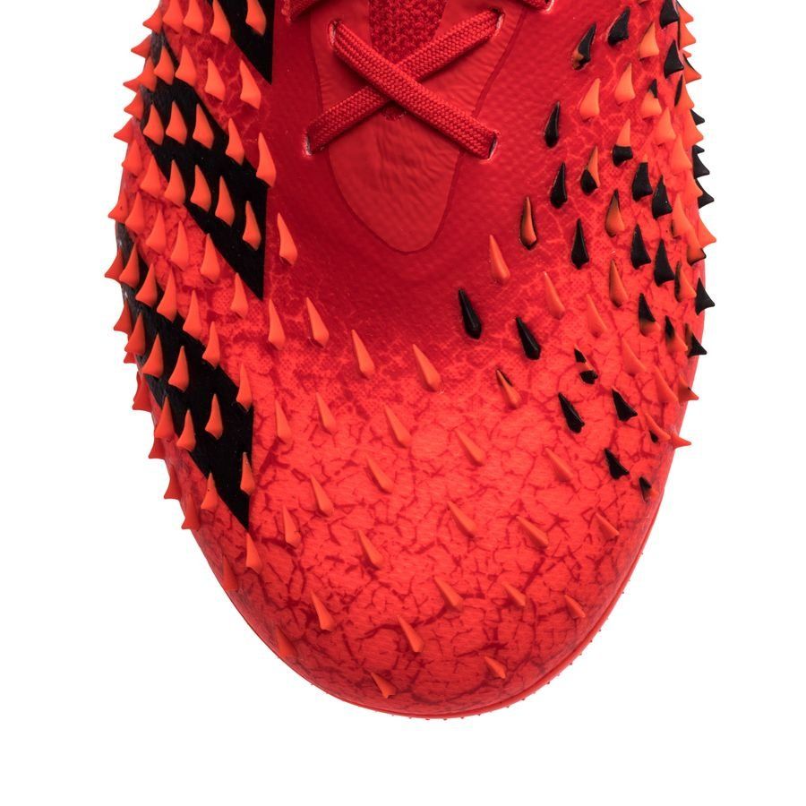 adidas Predator Freak .1 Low FG Meteorite - Red/Core Black/Solar Red
