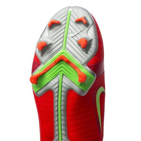 Nike Mercurial Vapor 14 Academy MG Spectrum - Bright Crimson/Metallic Silver Kids
