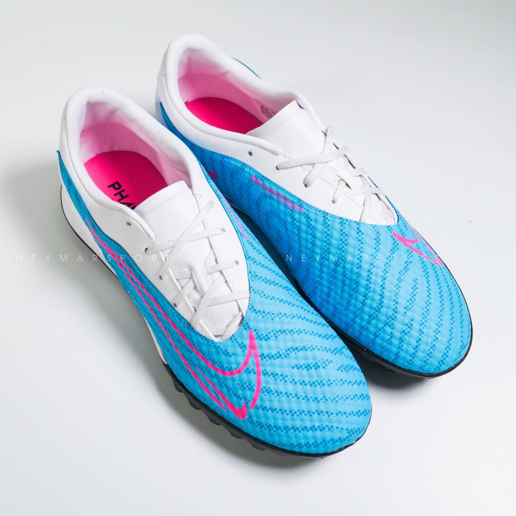 Giày đá bóng Nike Phantom GX Academy TF Blast - Baltic Blue/Pink Blast/White/Laser DD9477-446